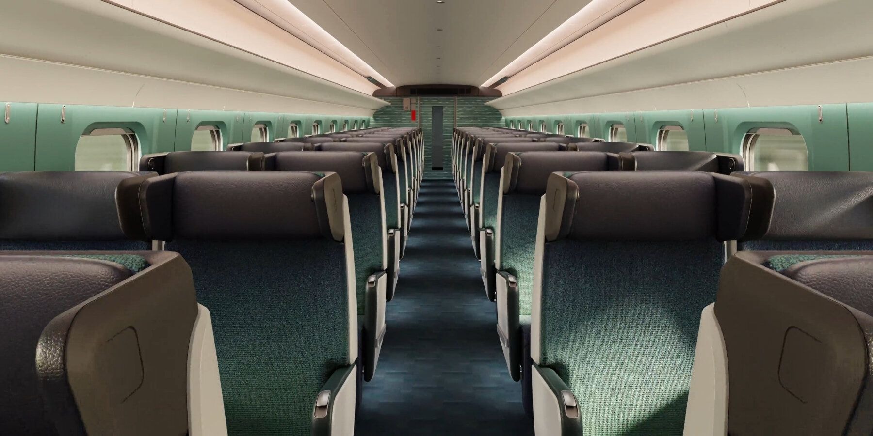 intérieur shinkansen Japon